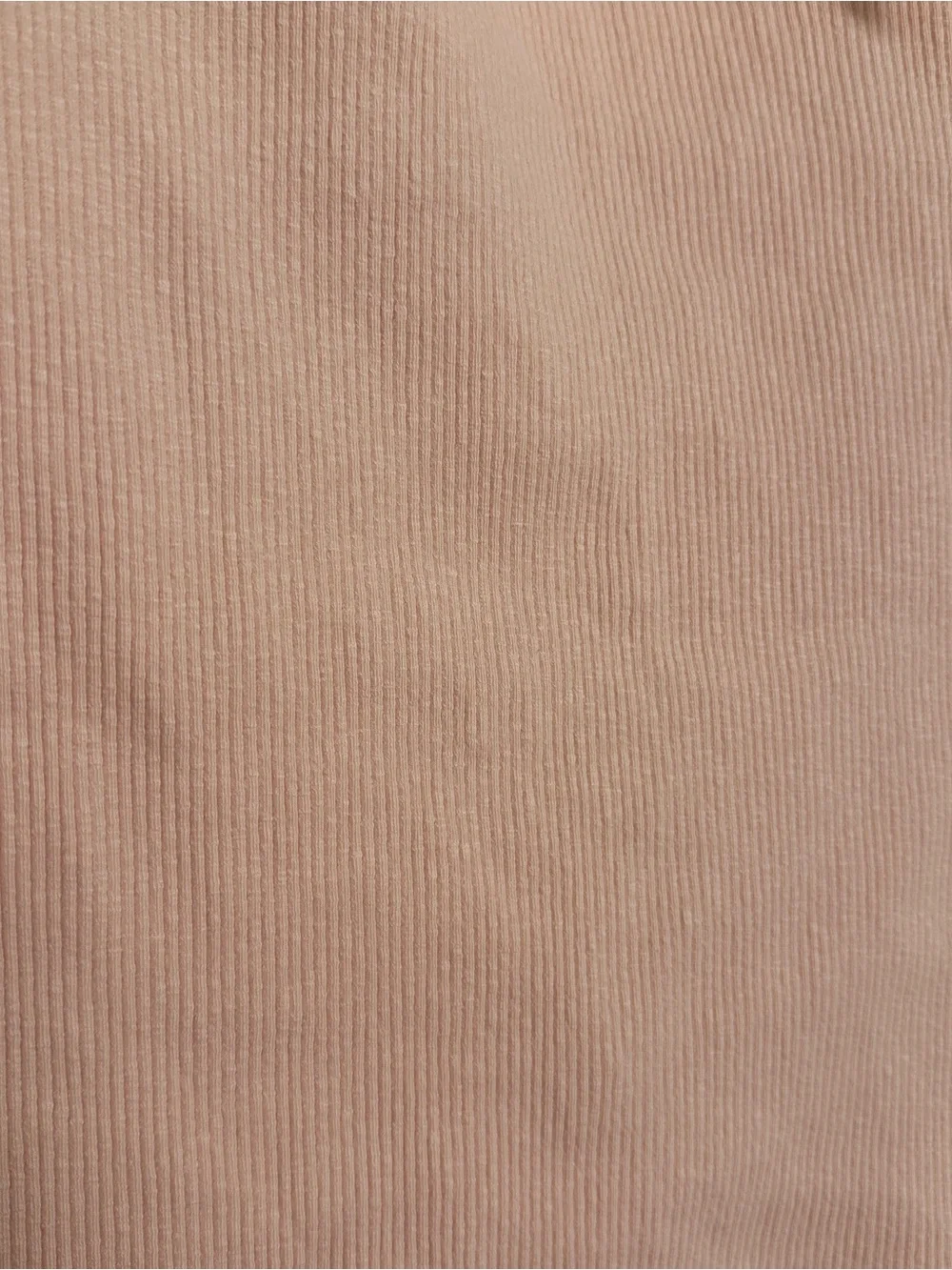 aerie Ribbed Cap Sleeve Top in Pale Peach